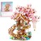 Vziimo Cherry Blossom Bonsai Tree Building Sets Japanese Tree House Model Sets 1149 PCS Mini Bricks Creative Gifts for Teens Adults 14