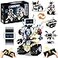 VOPOGLNE 5 in 1 STEM Robot Building Kit APP Remote Control Screen Building Toys Eye Coding Robots Rechargeable 620Pcs DIY Super Warriors for Kids Learning Boys Girls Birthday Gifts