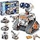 Sillbird Robot Building Kit with Remote Control STEM Gifts for Kids Boys Age 812 Coding Robotics Toy for Birthday Buildable 5in1 Models with 488 Pieces Orange