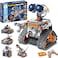Sillbird Robot Building Kit with Remote Control STEM Gifts for Kids Boys Age 812 Coding Robotics Toy for Birthday Buildable 5in1 Models with 488 Pieces Orange