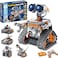 Sillbird Robot Building Kit with Remote Control STEM Gifts for Kids Boys Age 812 Coding Robotics Toy for Birthday Buildable 5in1 Models with 488 Pieces Orange