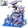 APENGBAOL Peach Blossom Pond Japanese Architecture Building Blocks Set for Adults and Kids Micro Mini Bricks Cherry Blossom Tree House Building Kit 2500PCS Green