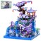 APENGBAOL Peach Blossom Pond Japanese Architecture Building Blocks Set for Adults and Kids Micro Mini Bricks Cherry Blossom Tree House Building Kit 2500PCS Green
