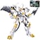 CSNRHG White Tiger Samurai mech Robot Model with Double Axe Head Building Blocks Toy Set Mythical Birthday for Age 8 Children Adults Teens 679 Pieces