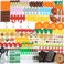 BroTex 200pcs Food Building Blocks Accessories City Friends Kitchen Bricks Sets DIY Restaurant Picnic Building kit Compatible All Major Brands