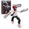 BLDR Chainsaw Man Buildable Action Figure Construction Set 004010Inch Articulated Constructible Figure with 311 Pieces