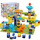 Anpcso Marble Run Building Blocks Dinosaurs Marble Track Toy Classic Large Bricks for 3 4 5 6 7 Year Old Boys Girls Kids Bricks Compatible with All Major Brands