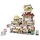 TOY PLAYER Street View Noodle Shop Mini Building Blocks MOC Creative Building Toys Model Set for Girls 79 Years Old 870 PCS Simulation Architecture Construction Toy Gift Idea for Kids Adults