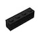 Newbeoding Classic Building Brick 1x4 110 Piece Bulk Brick Block Compatible with Lego Parts and Pieces 3010 110 Pcs Black
