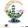 RUUQRUU 4288 PCS Cherry Blossom Tree Building Set for Adults TeensChinese Moon Palace Architecture ModelMicro Japanese Sakura Tree House Mini Cherry Bonsai Tree Bricks Creative Gift for Kids 14