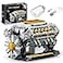 BseSparklion V8 Engine Model Kit that Runs Build Your Own Mini Visible Car Motor Physical Science Experiment Building Set for Adults Teens STEM Toy Gift for Boys 14 703 PCS