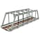 dspitwod Classic Train Building Bridge City Passenger Express Train Tracks Toys Accessories Railroad Construction Building Block Compatible with Major Brand Train Bridge