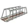 dspitwod Classic Train Building Bridge City Passenger Express Train Tracks Toys Accessories Railroad Construction Building Block Compatible with Major Brand Train Bridge