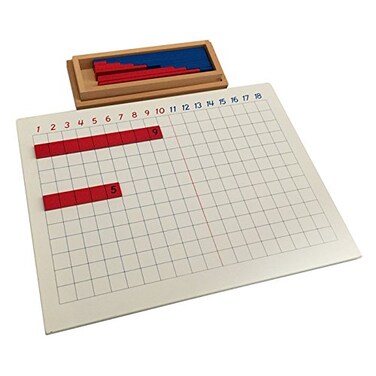 Elite Montessori Montessori Addition Strip Board
