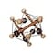 Manhattan Toy Artful Skwish Wooden Baby Rattle and Motor Skill Activity Toy for Infants and Toddlers