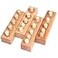 Thoth Montessori Knobbed Cylinder Socket Montessori Materials Wooden Cylinders Ladder Blocks Educational Wooden Toy Montessori Education Toy Family Version