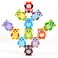 Discovery Toys Stacking Owls Wood Balancing Acrobat Set KidPowered Learning STEM Toy Early Childhood Development 3 Years and Up