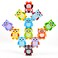 Discovery Toys Stacking Owls Wood Balancing Acrobat Set KidPowered Learning STEM Toy Early Childhood Development 3 Years and Up