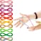 Poen 10 Pieces Cats Cradle String Finger Game String Cats Cradle Game Book Toy Supplies 65 Inch Long 10 Colors