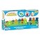 Imagimake Junior Abacus Skill Building Activity Set 3Years to Help Learn Shapes Numbers Counting Speech and Language 8 mm 10 mm Foam Multicolor
