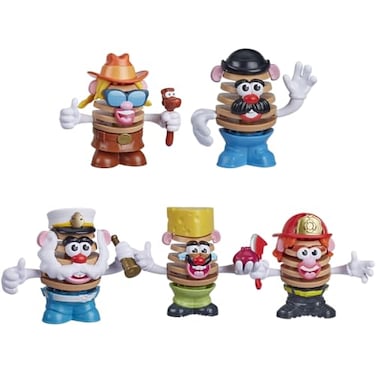 Mr. Potato Mr Potato Head Chips Figures 5Pack Barb A Cue Saul T Chips Ranch Blanche Cheesie Onionton Original Toy for Kids Ages 3 and Up F0361