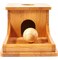 Montessori & Montessori Object Permanence Box Wooden Ball Drop Toy for Babies Develops Spatial Awareness Cognitive Skills Engaging and Educational Roll and Play Toy up to 1 Year Old Infant