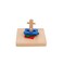 Adena Montessori Twist Sort Dowel Set Preschool Equipment Early Development Baby Toy Montessori Fine Motor Skills Development