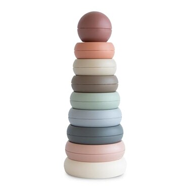 mushie Stacking Rings Toy Made in Denmark Original