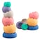 Miawow Stacking Balls Soft Toys for Babies 6 12 18 Months 1 Year Old Girls Boys Toddlers Sensory Educational Montessori Baby Blocks Infant Newborn Teething Learning Stacker CupsEaster Basket