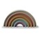 mushie Rainbow Stacker Toy 5pcs Made in Denmark Tropical 1 Year