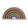mushie Rainbow Stacker Toy 5pcs Made in Denmark Tropical 1 Year