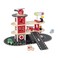 Janod Bolid Wooden Fire Station 5 Vehicles Included Imagination and Fine Motor Skills WaterBased Paints 2 Years J04639