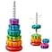 CAPT.GOOSE CAPTGOOSE Rainbow Spinning Toy Stacking Toy for Toddlers 13 Educational Montessori Developmental Baby Toddler Autism Sensory Gifts for One Year Old Girl Boy
