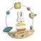 Janod Pure Bead Maze and Rocking Rabbit Ages 1 J05149 White