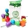 KIDS KORNER Jumbo Lacing Beads for Kids Montessori Toddler Games and Educational Toys Rainbow Matching Game and Stringing Bead Set with Toy Storage and Learning Activities eBook