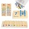TOOKYLAND Peg Board Toddler Toys Counting Wooden Toys with 55 Pegs Wooden Math ManipulativesMontessori Math and Numbers for Kids Kindergarten Learning Activities