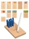 Bimi Boo Counting Peg Boards and Number Tracing for Kids Wooden Montessori Arithmetic Math Toy Set for Toddlers and Preschoolers Math Manipulatives for Kindergarten 55 Pegs 10 Boards 1 Pencil