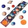 Zeoddler Solar System Toys for Kids 36 Wooden Space Puzzle Planets for Kids Preschool Learning Activities Gift for Boys Girls