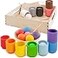 Ulanik Balls in Cups Full Set Montessori Toys for 1 Year Old