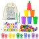 Bmag Counting Bears with Matching Sorting Cups Preschool Math Learning Game with 24 Big Bears 24 Little Bears STEM Educational Learning Activities Gifts for Kids Age 3 4 5 Year Old