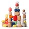 MTTIERY 36PCS Wooden Stacking Rocks Building Blocks Montessori Toys for 3 4 5 year old Stacking Game Sensory Preschool Learning Activities Balancing Stones Birthday Gifts for Kids 35 Easter Basket Stu