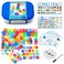 Odoorgames 100 Pcs 3D Shapes for Teaching Geometric Solids and Geometry Manipulatives for Classroom Enhance Learning Experience