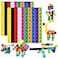 SpriteGru 200PCS Math Linking Cubes Connecting and Counting Snap Blocks for Early Learning Educational Toy for Preschool Kindergarten Homeschool