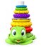 Move2Play Stacking Toy Includes 7 Unique Rings Montessori Development Baby Toy Gift for 1 Year Old Boys Girls Ages 06 9 10 12 18 Months Turtle Stacker