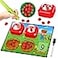 SkilLify Math Board Games for Kids with Dice Poppers Math Manipulatives Kindergarten Preschool Math Games Counters Toys Addition and Subtraction Dice Games Homeschool Supplies Classroom Must Haves
