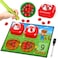 SkilLify Math Board Games for Kids with Dice Poppers Math Manipulatives Kindergarten Preschool Math Games Counters Toys Addition and Subtraction Dice Games Homeschool Supplies Classroom Must Haves