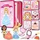 hahaland Princess Busy Book Toddlers 35 Dress up Pretend Play Makeup Toys