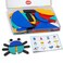 LiKee Open Ended Wooden Shape Puzzles with 36 Blocks and 60 Pattern Shapes for Toddlers 3 Years Old Montessori Toys Preschool Education Activity for Kids 48 Yrs