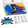 LiKee Open Ended Wooden Shape Puzzles with 36 Blocks and 60 Pattern Shapes for Toddlers 3 Years Old Montessori Toys Preschool Education Activity for Kids 48 Yrs
