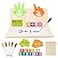 RECEKA Number Blocks Toys for Kids Wooden Montessori Toys for 3 4 Years Old Boy Girl Toddler Fingers Arithmetic Educational Math Manipulatives with Whiteboard 57 Preschool Learning Activities Counting